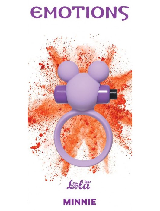 Сиреневое эрекционное виброколечко Emotions Minnie - Lola Games - в Чебоксарах купить с доставкой