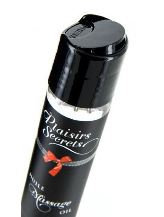 Массажное масло с ароматом кокоса Huile de Massage Gourmande Coco - 59 мл. - Plaisir Secret - купить с доставкой в Чебоксарах