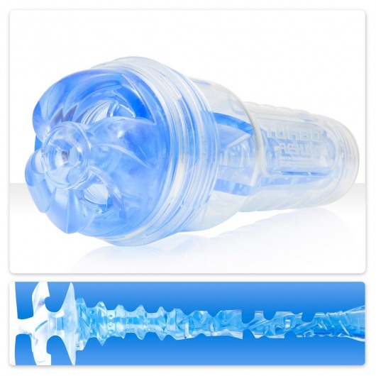 Мастурбатор Fleshlight Turbo - Trust Blue Ice - Fleshlight - в Чебоксарах купить с доставкой