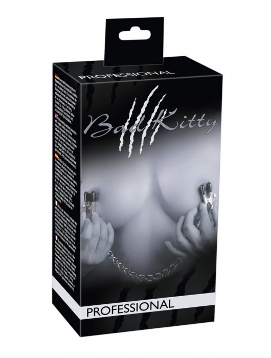 Металлические зажимы на соски Kette mit Klemmen с соединительной цепочкой - Orion - купить с доставкой в Чебоксарах