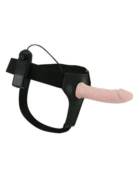 Женский страпон с вибрацией Ultra - 15,5 см. - Baile - купить с доставкой в Чебоксарах