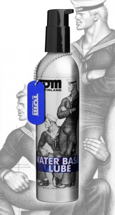 Лубрикант на водной основе Tom of Finland Water Based - 236 мл. - Доминирующее кольцо - купить с доставкой в Чебоксарах