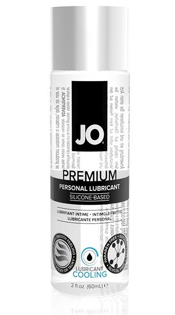 Охлаждающий лубрикант на силиконовой основе JO Personal Premium Lubricant Cooling - 60 мл. - System JO - купить с доставкой в Чебоксарах