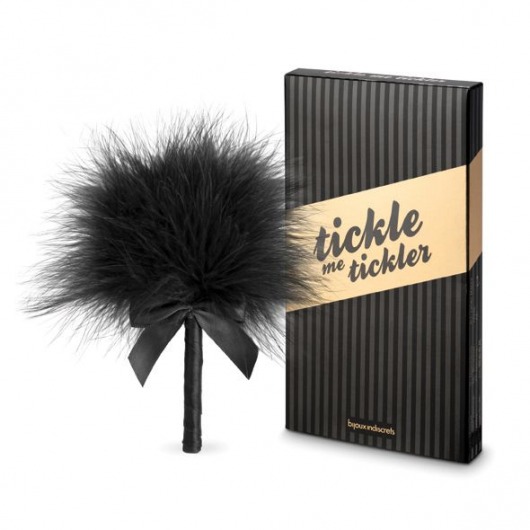 Пуховка для эротических игр Tickle Me Tickler - Bijoux Indiscrets - купить с доставкой в Чебоксарах