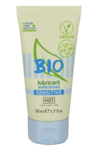 Органический лубрикант для чувствительной кожи Bio Sensitive - 50 мл. - HOT - купить с доставкой в Чебоксарах