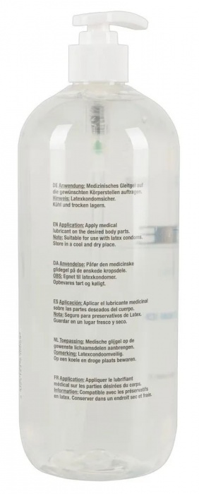 Гель-смазка на водной основе JUSTGLIDE - 1000 мл. - Orion - купить с доставкой в Чебоксарах