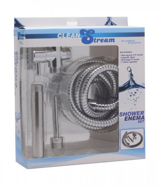 Набор для анального душа Shower Enema System - XR Brands - купить с доставкой в Чебоксарах