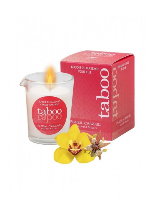 Массажное аромамасло с афродизиаками для женщин RUF Taboo Plaisir charnel - 60 гр. - RUF - купить с доставкой в Чебоксарах