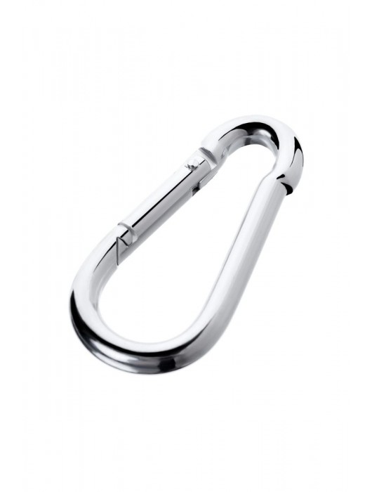 Серебристый карабин TOYFA Metal - ToyFa - купить с доставкой в Чебоксарах