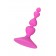 Розовая силиконовая анальная пробка Loverty - 8 см. - ToyFa в Чебоксарах Розовая силиконовая анальная пробка Loverty - 8 см. - ToyFa