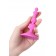Розовая силиконовая анальная пробка Loverty - 8 см. - ToyFa в Чебоксарах Розовая силиконовая анальная пробка Loverty - 8 см. - ToyFa