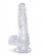Прозрачный фаллоимитатор King Cock Clear 6  Cock with Balls - 17,8 см. - Pipedream