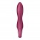 Малиновый вибромассажер для стимуляции G-точки Heated Thrill - 20,6 см. - Satisfyer купить в Чебоксарах с доставкой в Orgasmix.ru Малиновый вибромассажер для стимуляции G-точки Heated Thrill - 20,6 см. - Satisfyer