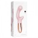 Розовый вибромассажер с двумя моторами Le Wand XO - 19 см. - Le Wand