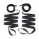 Эротический набор 4PC Bondage Bed Strap Flogger Kit - Lux Fetish - купить с доставкой в Чебоксарах Эротический набор 4PC Bondage Bed Strap Flogger Kit - Lux Fetish - купить с доставкой в Чебоксарах