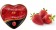 Массажная свеча с ароматом клубники Bougie Massage Candle - 35 мл. - Plaisir Secret - купить с доставкой в Чебоксарах