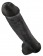 Чёрный фаллоимитатор-гигант 15  Cock with Balls - 40,6 см. - Pipedream